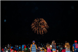 Crowd Watching Fireworks