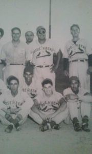 Tony Becerra and Baseball Team