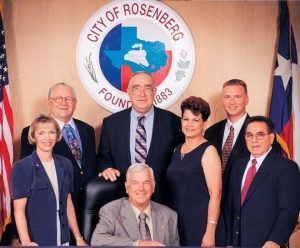 Tony Becerra with a Group of People